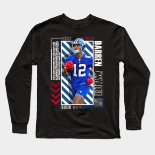 Darren Waller Paper Poster Version 10 Long Sleeve T-Shirt